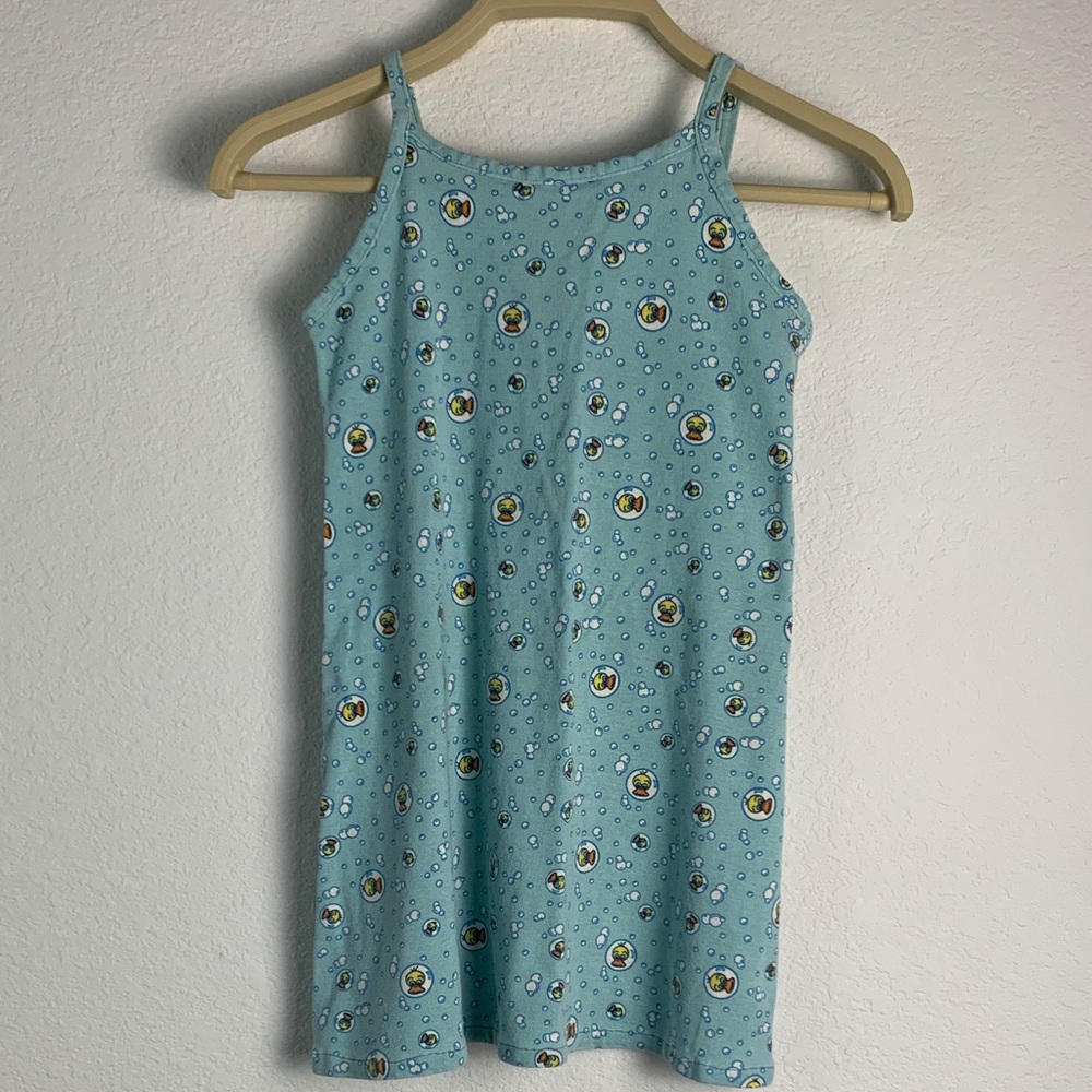 Charming Aqua Kids Dress with Fun Patterns